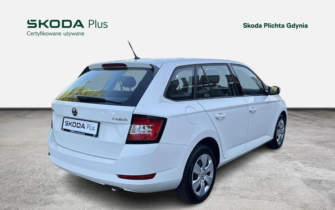 Skoda Fabia cena 45900 przebieg: 84952, rok produkcji 2019 z Gdynia małe 379